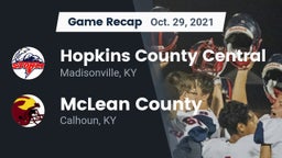 Recap: Hopkins County Central  vs. McLean County  2021