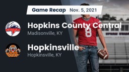 Recap: Hopkins County Central  vs. Hopkinsville  2021