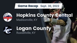 Recap: Hopkins County Central  vs. Logan County  2022