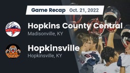 Recap: Hopkins County Central  vs. Hopkinsville  2022