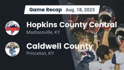 Recap: Hopkins County Central  vs. Caldwell County  2023
