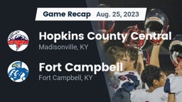 Recap: Hopkins County Central  vs. Fort Campbell  2023