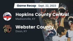 Recap: Hopkins County Central  vs. Webster County  2023