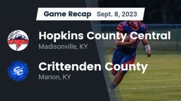 Recap: Hopkins County Central  vs. Crittenden County  2023