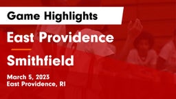 East Providence  vs Smithfield  Game Highlights - March 5, 2023