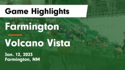 Farmington  vs Volcano Vista  Game Highlights - Jan. 12, 2023