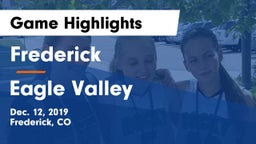 Frederick  vs Eagle Valley  Game Highlights - Dec. 12, 2019