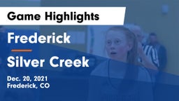 Frederick  vs Silver Creek  Game Highlights - Dec. 20, 2021