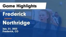 Frederick  vs Northridge  Game Highlights - Jan. 31, 2023
