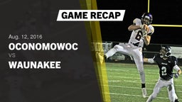 Recap: Oconomowoc  vs. Waunakee  2016