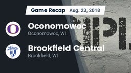 Recap: Oconomowoc  vs. Brookfield Central  2018