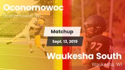 Matchup: Oconomowoc vs. Waukesha South  2019