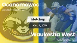 Matchup: Oconomowoc vs. Waukesha West  2019