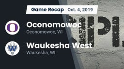 Recap: Oconomowoc  vs. Waukesha West  2019