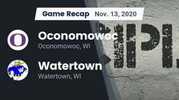 Recap: Oconomowoc  vs. Watertown  2020