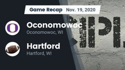 Recap: Oconomowoc  vs. Hartford  2020