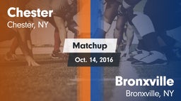 Matchup: Chester vs. Bronxville  2016