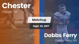 Matchup: Chester vs. Dobbs Ferry  2017