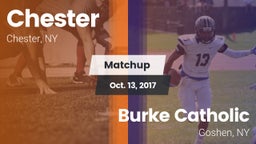 Matchup: Chester vs. Burke Catholic  2017