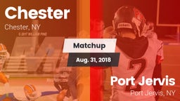 Matchup: Chester vs. Port Jervis  2018