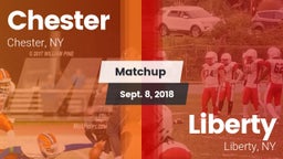 Matchup: Chester vs. Liberty  2018