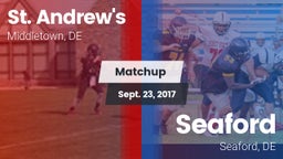 Matchup: St. Andrew's vs. Seaford  2017