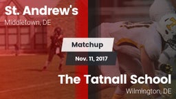 Matchup: St. Andrew's vs. The Tatnall School 2017