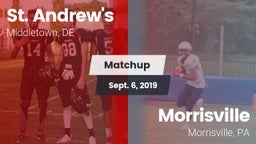 Matchup: St. Andrew's vs. Morrisville  2019