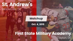 Matchup: St. Andrew's vs. First State Military Academy 2019