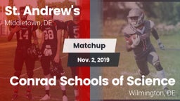 Matchup: St. Andrew's vs. Conrad Schools of Science 2019