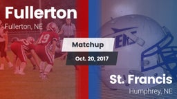 Matchup: Fullerton vs. St. Francis  2017