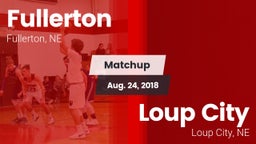 Matchup: Fullerton vs. Loup City  2018