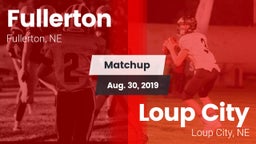 Matchup: Fullerton vs. Loup City  2019