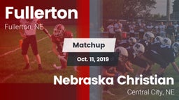 Matchup: Fullerton vs. Nebraska Christian  2019
