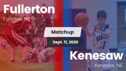 Matchup: Fullerton vs. Kenesaw  2020