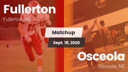 Matchup: Fullerton vs. Osceola  2020