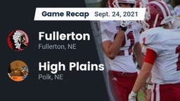 Recap: Fullerton  vs. High Plains  2021