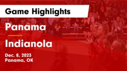 Panama  vs Indianola Game Highlights - Dec. 8, 2023