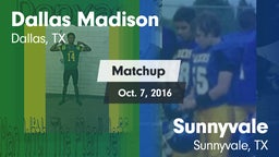 Matchup: Madison vs. Sunnyvale  2016