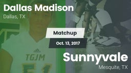 Matchup: Madison vs. Sunnyvale  2017