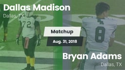 Matchup: Madison vs. Bryan Adams  2017