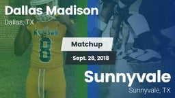 Matchup: Madison vs. Sunnyvale  2018
