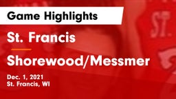 St. Francis  vs Shorewood/Messmer  Game Highlights - Dec. 1, 2021