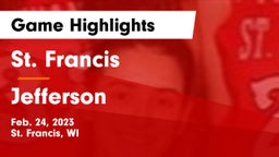 St. Francis  vs Jefferson  Game Highlights - Feb. 24, 2023