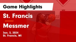St. Francis  vs Messmer  Game Highlights - Jan. 3, 2024