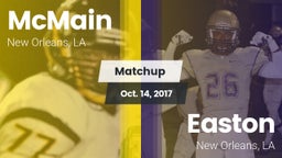 Matchup: McMain vs. Easton  2017