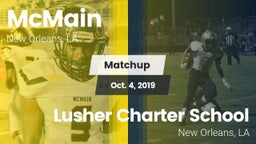 Matchup: McMain vs. Lusher Charter School 2019