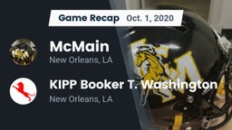 Recap: McMain  vs. KIPP Booker T. Washington  2020