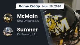 Recap: McMain  vs. Sumner  2020