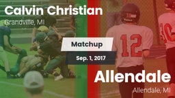 Matchup: Calvin Christian vs. Allendale  2017